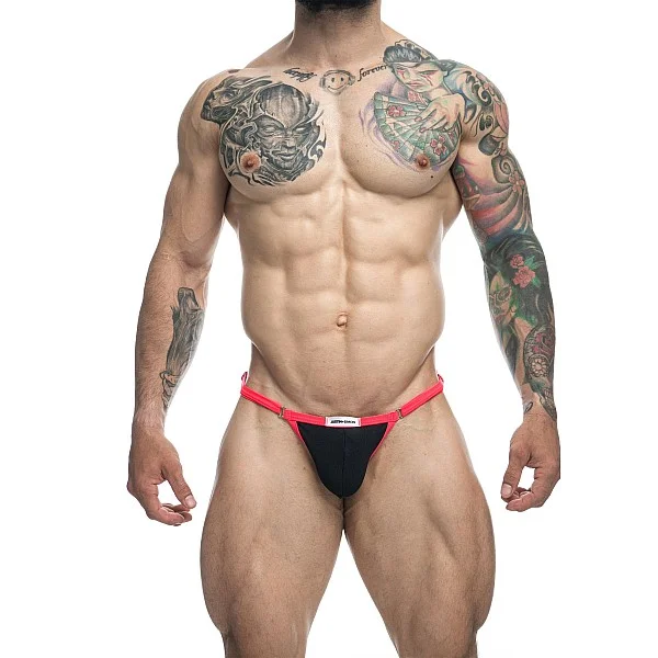 J+S Bikini One - Zwart van het merk Justin+Simon - Heren Lingerie - online kopen bij Masculum.nl. De discrete online seks-toys en erotisch heren ondergoed winkel voor gay & hetero mannen.