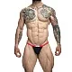 J+S Bikini One - Zwart van het merk Justin+Simon - Heren Lingerie - online kopen bij Masculum.nl. De discrete online seks-toys en erotisch heren ondergoed winkel voor gay & hetero mannen.