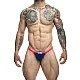 J+S Bikini One - Marineblauw van het merk Justin+Simon - Heren Lingerie - online bestellen bij Masculum.nl. De discrete online seks-toys en erotisch heren ondergoed winkel voor gay & hetero mannen.