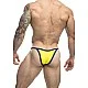 J+S Bikini One - Geel van het merk Justin+Simon - Heren Lingerie - online kopen bij Masculum.nl. De discrete online seks-toys en erotisch heren ondergoed winkel voor gay & hetero mannen.