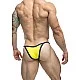 J+S Bikini One - Geel van het merk Justin+Simon - Heren Lingerie - online kopen bij Masculum.nl. De discrete online seks-toys en erotisch heren ondergoed winkel voor gay & hetero mannen.