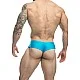 J+S Cheek Bikini - Aqua van het merk Justin+Simon - Heren Lingerie - online kopen bij Masculum.nl. De discrete online seks-toys en erotisch heren ondergoed winkel voor gay & hetero mannen.