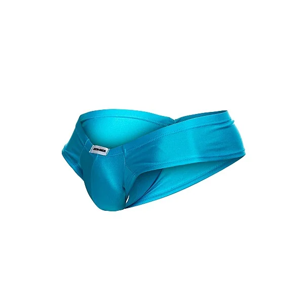 J+S Cheek Bikini - Aqua van het merk Justin+Simon - Heren Lingerie - online kopen bij Masculum.nl. De discrete online seks-toys en erotisch heren ondergoed winkel voor gay & hetero mannen.