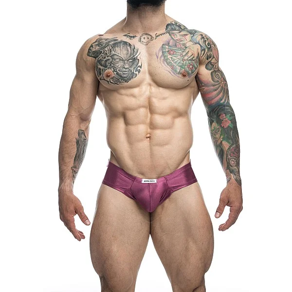 J+S Cheek Bikini - Fuchsia van het merk Justin+Simon - Heren Lingerie - online kopen bij Masculum.nl. De discrete online seks-toys en erotisch heren ondergoed winkel voor gay & hetero mannen.