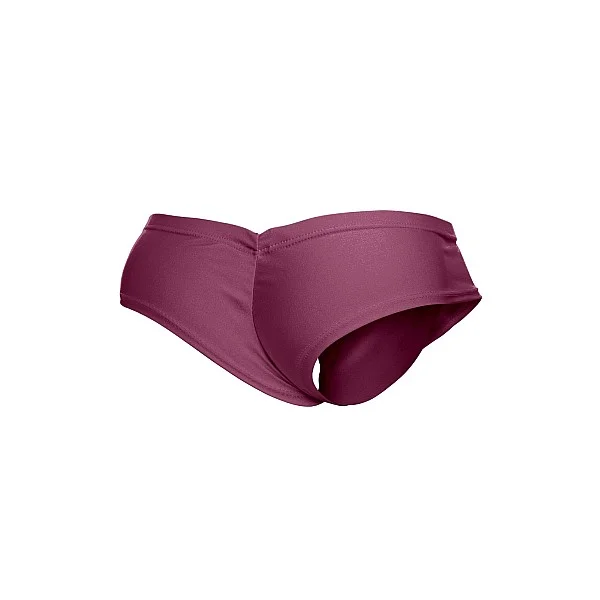 J+S Cheek Bikini - Fuchsia van het merk Justin+Simon - Heren Lingerie - online kopen bij Masculum.nl. De discrete online seks-toys en erotisch heren ondergoed winkel voor gay & hetero mannen.