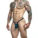 J+S Bulge Thong - Petrol van het merk Justin+Simon - Heren Lingerie - online bestellen bij Masculum.nl. De discrete online seks-toys en erotisch heren ondergoed winkel voor gay & hetero mannen.
