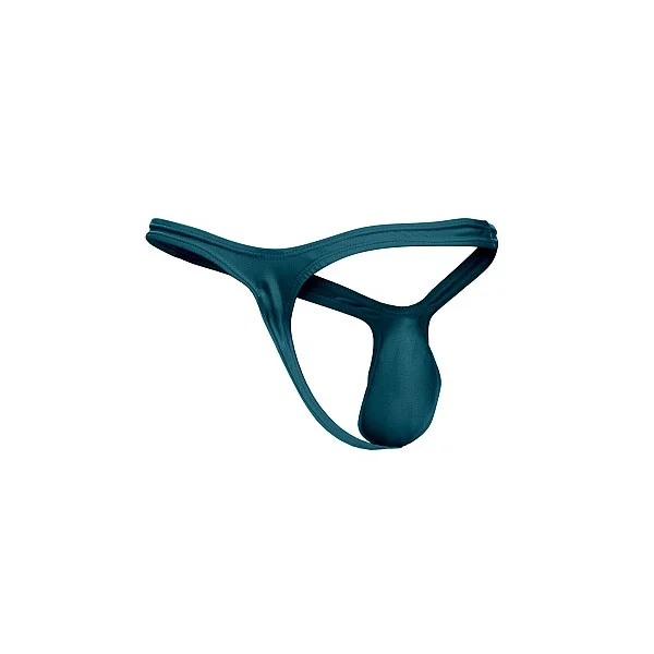 J+S Bulge Thong - Petrol van het merk Justin+Simon - Heren Lingerie - online bestellen bij Masculum.nl. De discrete online seks-toys en erotisch heren ondergoed winkel voor gay & hetero mannen.