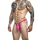 J+S Bulge Thong - Roze van het merk Justin+Simon - Heren Lingerie - online kopen bij Masculum.nl. De discrete online seks-toys en erotisch heren ondergoed winkel voor gay & hetero mannen.