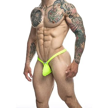 J+S Bulge Thong - Geel