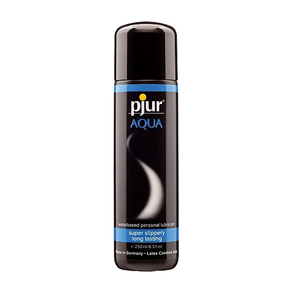 Pjur Aqua 250ml - Naturel van het merk Pjur - Glijmiddel op Waterbasis - online bestellen bij Masculum.nl. De discrete online seks-toys en erotisch heren ondergoed winkel voor gay & hetero mannen.