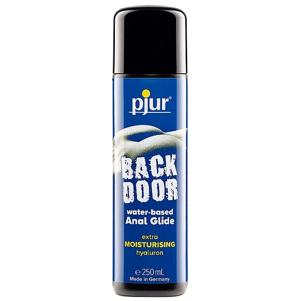 BACK DOOR Moisturising 250ml - Naturel van het merk Pjur - Anaal Glijmiddel - online kopen bij Masculum.nl. De discrete online seks-toys en erotisch heren ondergoed winkel voor gay & hetero mannen.