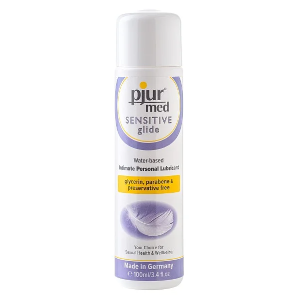 Pjur Med Sensitive Glide 100ml - Naturel van het merk Pjur - Glijmiddel op Waterbasis - online bestellen bij Masculum.nl. De discrete online seks-toys en erotisch heren ondergoed winkel voor gay & hetero mannen.