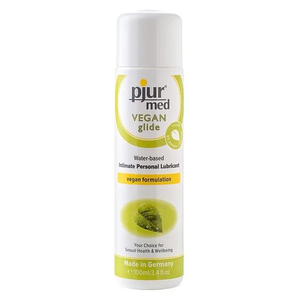 Pjur Med Vegan Glide 100ml - Naturel van het merk Pjur - Glijmiddel op Waterbasis - online bestellen bij Masculum.nl. De discrete online seks-toys en erotisch heren ondergoed winkel voor gay & hetero mannen.
