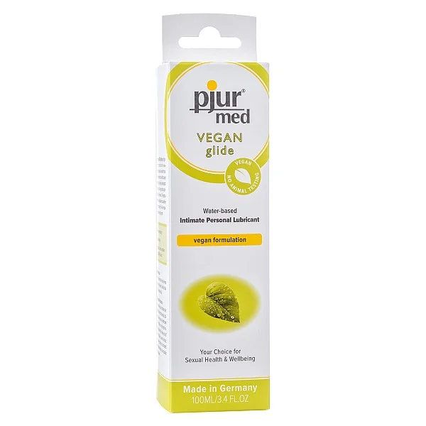 Pjur Med Vegan Glide 100ml - Naturel van het merk Pjur - Glijmiddel op Waterbasis - online bestellen bij Masculum.nl. De discrete online seks-toys en erotisch heren ondergoed winkel voor gay & hetero mannen.