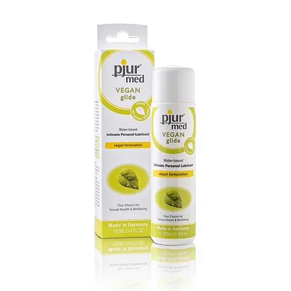 Pjur Med Vegan Glide 100ml - Naturel van het merk Pjur - Glijmiddel op Waterbasis - online bestellen bij Masculum.nl. De discrete online seks-toys en erotisch heren ondergoed winkel voor gay & hetero mannen.