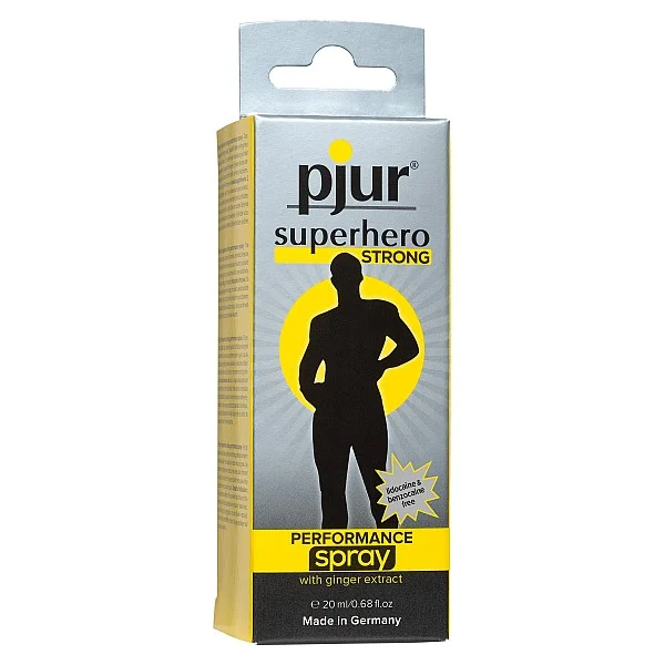 Pjur Super Strong Spray 20ml - Naturel van het merk Pjur - Erectiepillen & Crèmes - online bestellen bij Masculum.nl. De discrete online seks-toys en erotisch heren ondergoed winkel voor gay & hetero mannen.