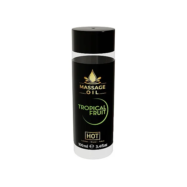 Massage Oil 100ml - Tropisch van het merk HOT -  - online kopen bij Masculum.nl. De discrete online seks-toys en erotisch heren ondergoed winkel voor gay & hetero mannen.