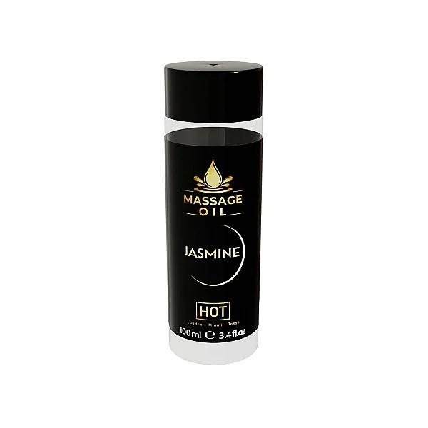 Massage Oil 100ml - Zachte jasmijn van het merk HOT -  - online kopen bij Masculum.nl. De discrete online seks-toys en erotisch heren ondergoed winkel voor gay & hetero mannen.