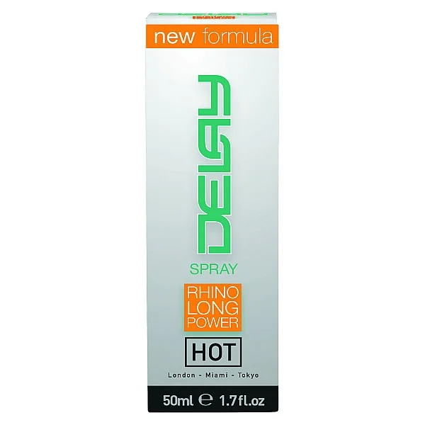 Delay Spray 50ml - Naturel van het merk HOT - Klaarkomen Uitstellen - online bestellen bij Masculum.nl. De discrete online seks-toys en erotisch heren ondergoed winkel voor gay & hetero mannen.