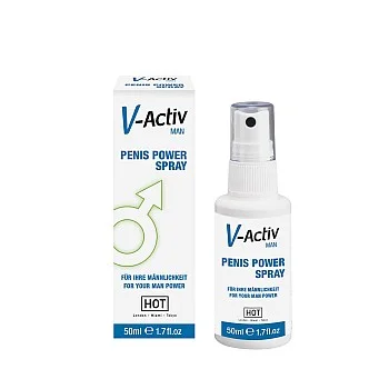 V-Activ Penis Power Spray 50ml - Naturel
