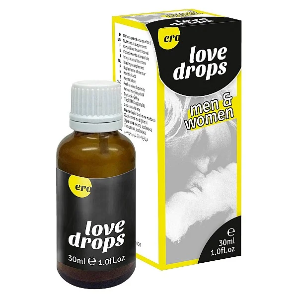 Ero Love Drops M/F 30ml - Naturel van het merk Ero - Lustopwekkers - online bestellen bij Masculum.nl. De discrete online seks-toys en erotisch heren ondergoed winkel voor gay & hetero mannen.