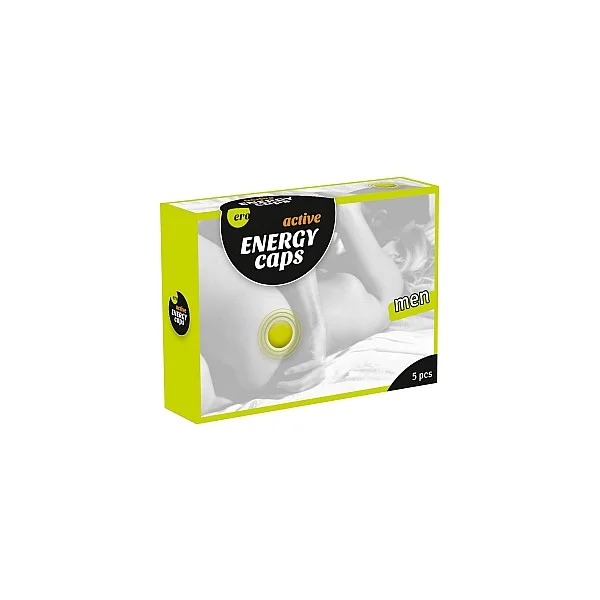 Ero Men Energy Caps 5Pcs - Naturel van het merk Ero - Erectiepillen & Crèmes - online bestellen bij Masculum.nl. De discrete online seks-toys en erotisch heren ondergoed winkel voor gay & hetero mannen.