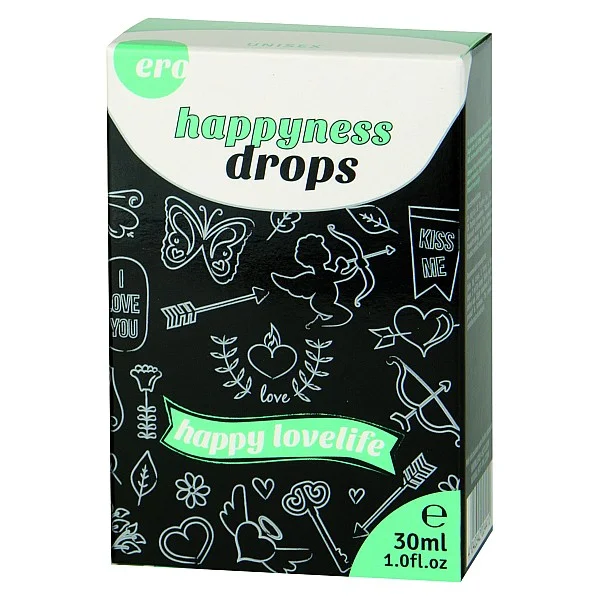 Ero Happyness Flirt Drops 30ml - Naturel van het merk HOT - Lustopwekkers - online kopen bij Masculum.nl. De discrete online seks-toys en erotisch heren ondergoed winkel voor gay & hetero mannen.