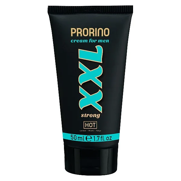 Prorino XXL Cream 50ml - Naturel van het merk Prorino - Erectiepillen & Crèmes - online bestellen bij Masculum.nl. De discrete online seks-toys en erotisch heren ondergoed winkel voor gay & hetero mannen.