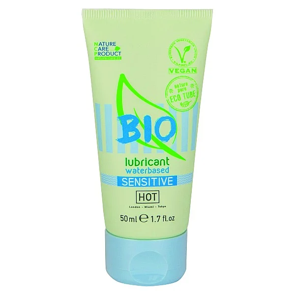 Hot Bio lube Sensitiv Wb 50ml - Naturel van het merk BIO - Glijmiddel op Waterbasis - online kopen bij Masculum.nl. De discrete online seks-toys en erotisch heren ondergoed winkel voor gay & hetero mannen.