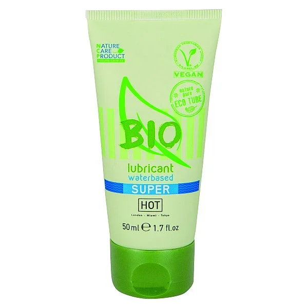 Hot Bio lube Super Wb 50ml - Naturel van het merk BIO - Glijmiddel op Waterbasis - online bestellen bij Masculum.nl. De discrete online seks-toys en erotisch heren ondergoed winkel voor gay & hetero mannen.