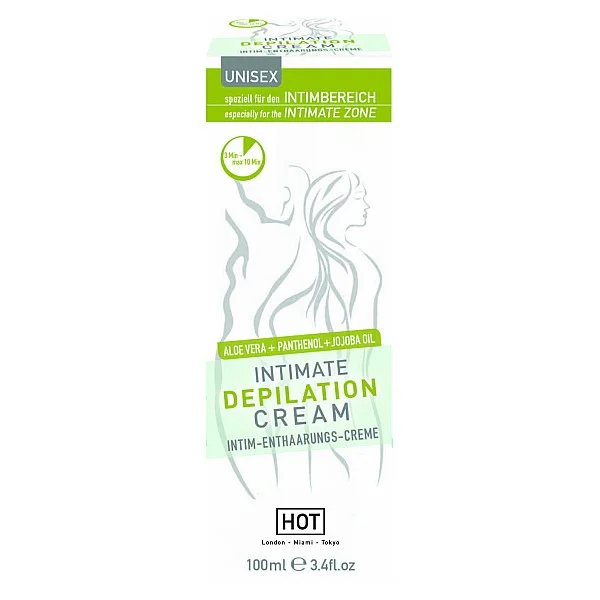 Hot Depilation Cream 100ml - Naturel van het merk HOT - Hygiene & Verzorging - online bestellen bij Masculum.nl. De discrete online seks-toys en erotisch heren ondergoed winkel voor gay & hetero mannen.