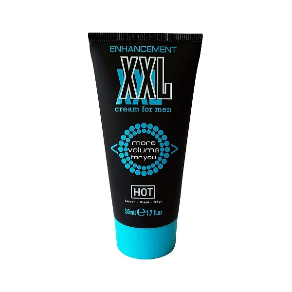 XXL Enhancement Cream Men 50ml - Naturel van het merk HOT - Erectiepillen & Crèmes - online bestellen bij Masculum.nl. De discrete online seks-toys en erotisch heren ondergoed winkel voor gay & hetero mannen.