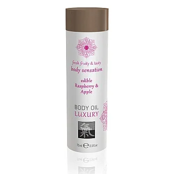Luxury Edible Body Oil - Framboos