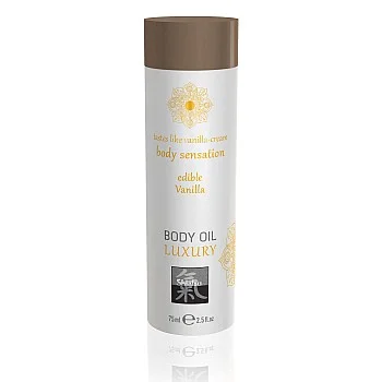 Luxury Edible Body Oil - Vanille