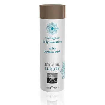 Luxury Edible Body Oil - Mint
