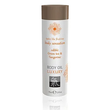 Luxury Edible Body Oil - Groene thee