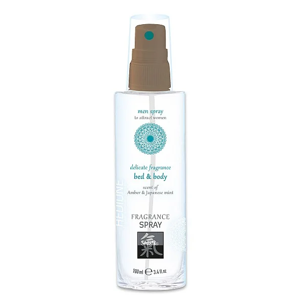 Pheromone bed & body Fragrance - Amber van het merk Shiatsu - Feromonen Parfum - online kopen bij Masculum.nl. De discrete online seks-toys en erotisch heren ondergoed winkel voor gay & hetero mannen.
