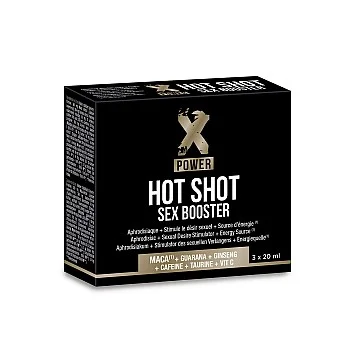 Hot Shot Sex Booster 3 shots - Naturel