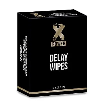 Delay Wipes 6pcs - Naturel