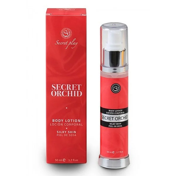 Orchid Silk Skin Body Lotion - Feromonen van het merk Secret Play - Hygiene & Verzorging - online kopen bij Masculum.nl. De discrete online seks-toys en erotisch heren ondergoed winkel voor gay & hetero mannen.