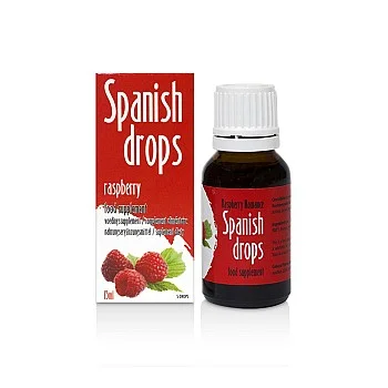 Spanish Drops 15ml - Framboos