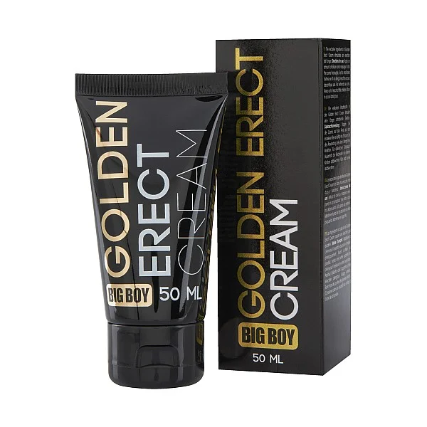 Big Boy Golden Erect Cream50ml - Naturel van het merk Big Boy - Erectiepillen & Crèmes - online kopen bij Masculum.nl. De discrete online seks-toys en erotisch heren ondergoed winkel voor gay & hetero mannen.