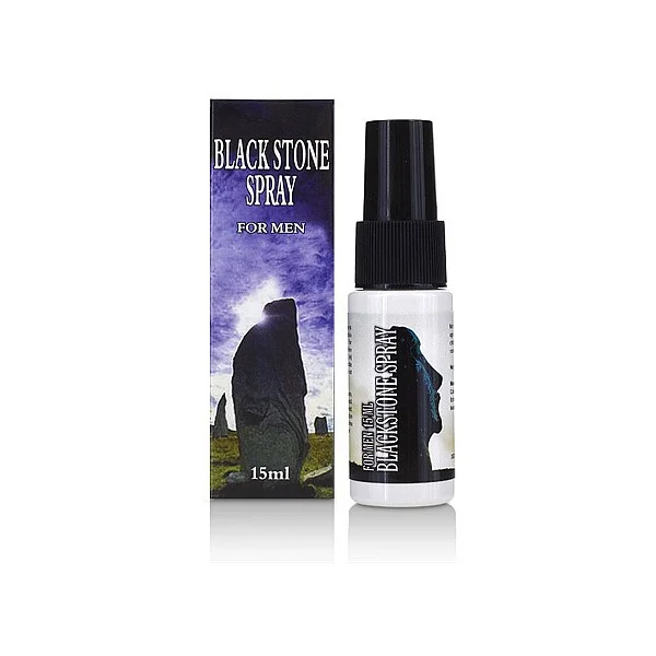 Black Stone Delay Spray 15ml - Naturel van het merk Cobeco - Klaarkomen Uitstellen - online bestellen bij Masculum.nl. De discrete online seks-toys en erotisch heren ondergoed winkel voor gay & hetero mannen.