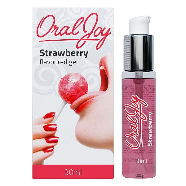 Oral Joy 30ml - Aardbei van het merk Cobeco - Lustopwekkers - online kopen bij Masculum.nl. De discrete online seks-toys en erotisch heren ondergoed winkel voor gay & hetero mannen.