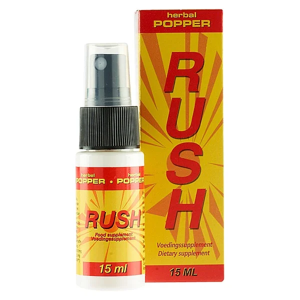 Rush Herbal Popper 15ml - Naturel van het merk Cobeco - Lustopwekkers - online bestellen bij Masculum.nl. De discrete online seks-toys en erotisch heren ondergoed winkel voor gay & hetero mannen.