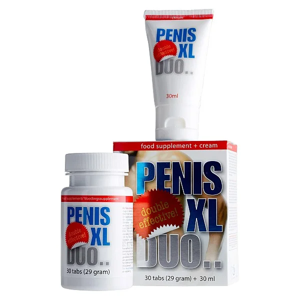 Penis XL Pack Duo Pack - Naturel van het merk Cobeco - Erectiepillen & Crèmes - online kopen bij Masculum.nl. De discrete online seks-toys en erotisch heren ondergoed winkel voor gay & hetero mannen.