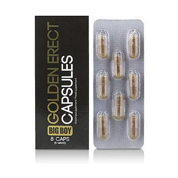 Big Boy Golden Erect 8pcs - Naturel