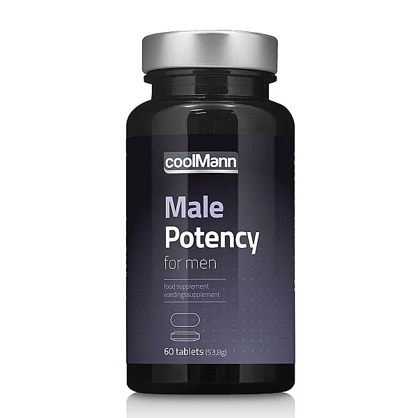 CoolMann Potency Tabs 60pcs - Naturel van het merk Coolmann - Erectiepillen & Crèmes - online bestellen bij Masculum.nl. De discrete online seks-toys en erotisch heren ondergoed winkel voor gay & hetero mannen.