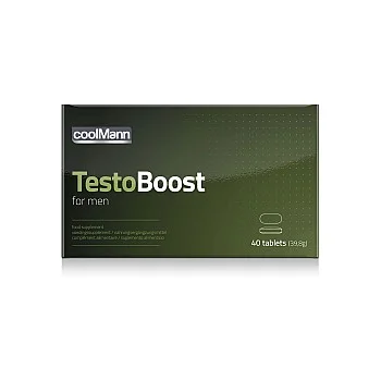 CoolMann Testoboost 40 pcs - Naturel