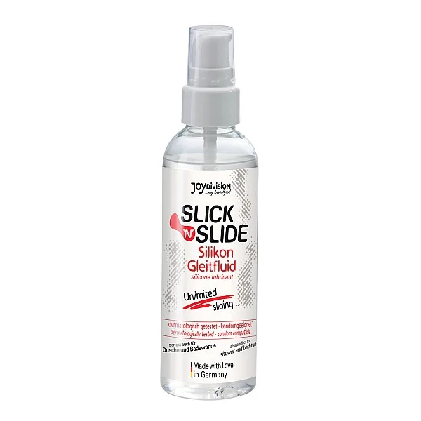 Slick N Slide 100ml - Naturel van het merk Joy Division - Siliconen Glijmiddel - online kopen bij Masculum.nl. De discrete online seks-toys en erotisch heren ondergoed winkel voor gay & hetero mannen.